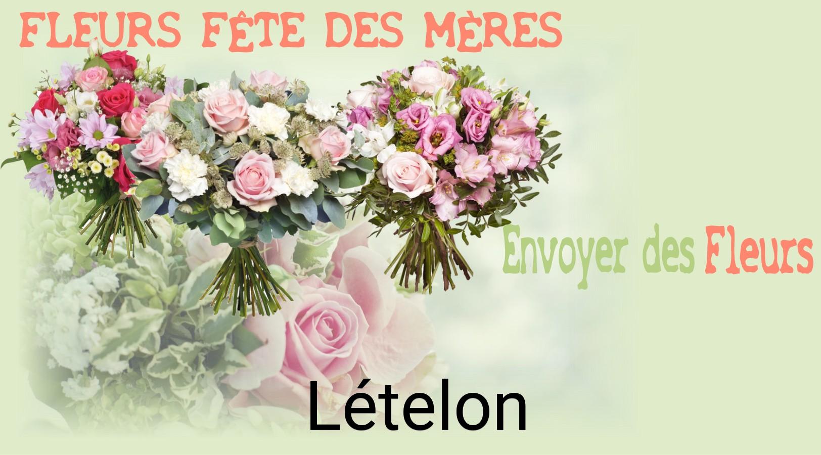 Bouquet de Fête des Mères livré à Lételon